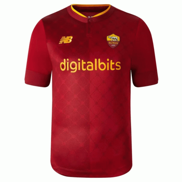 Roma Soccer Jersey Home Player Version 2022/23